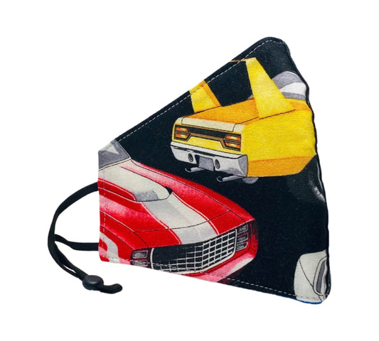 2Piece BC Face Mask - Muscle Cars