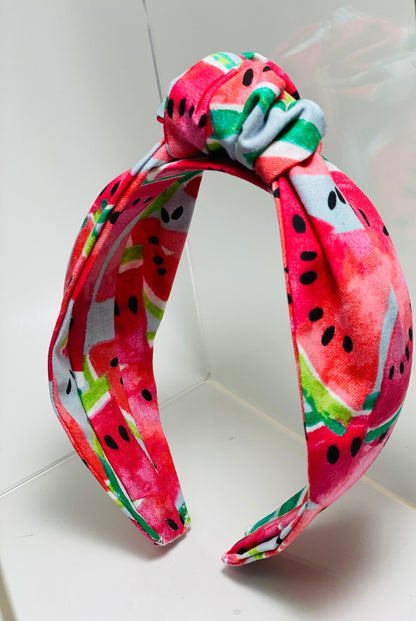 El Nudo Headband - Watermelons