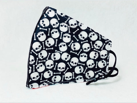 2Piece BC Face Mask -  Skulls & Bones