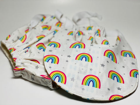 Bib & Bloomer Set - Arco Iris