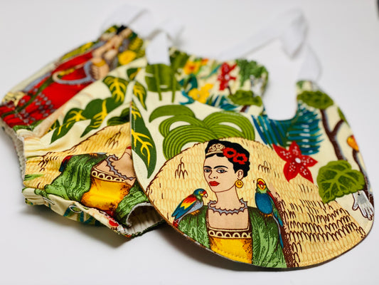 Bib & Bloomer Set - Frida’s Garden
